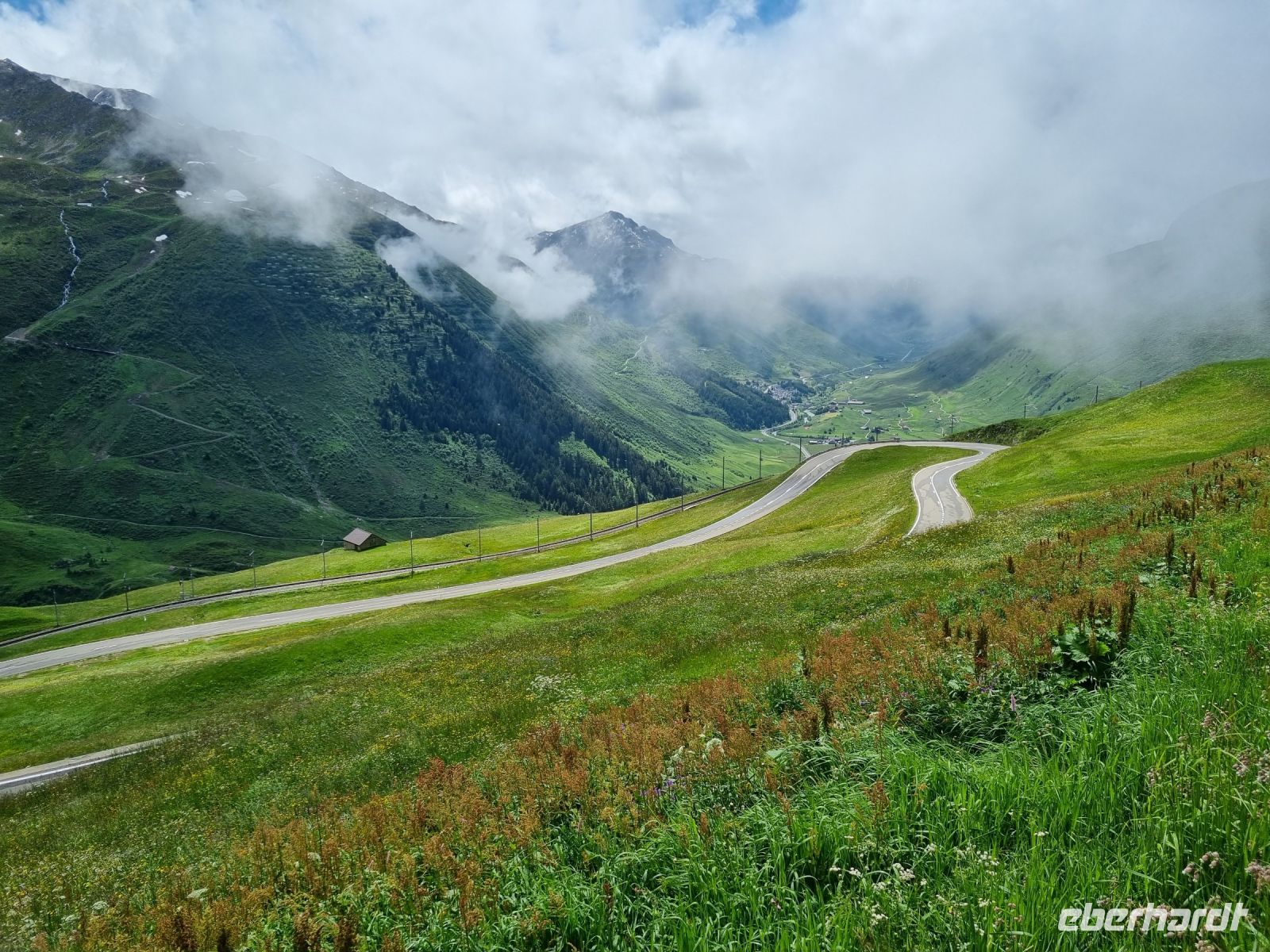 Fahrt mit dem Glacier-Express... (Station 