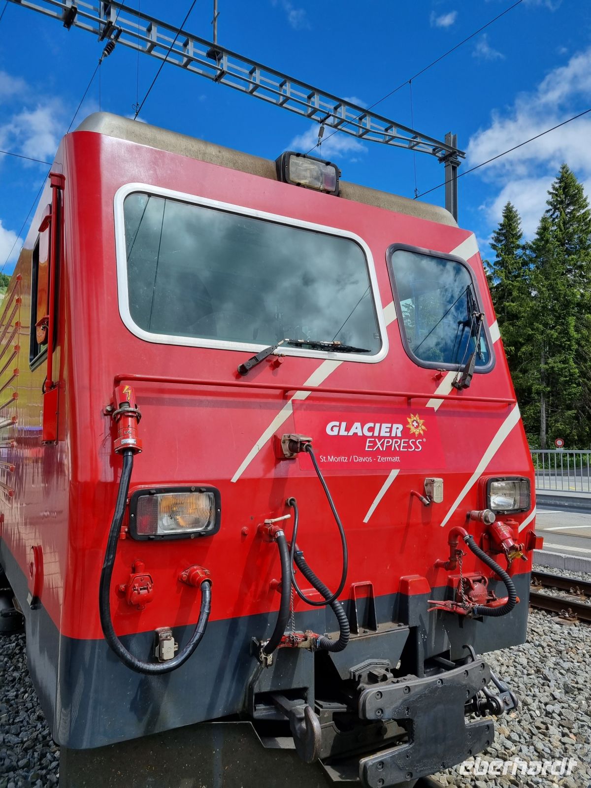 Fahrt mit dem Glacier-Express... 