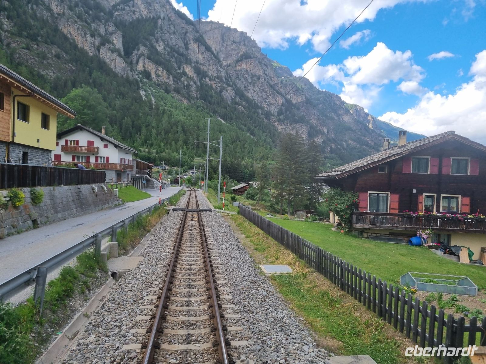 Fahrt mit dem Glacier-Express... (Mattertal)