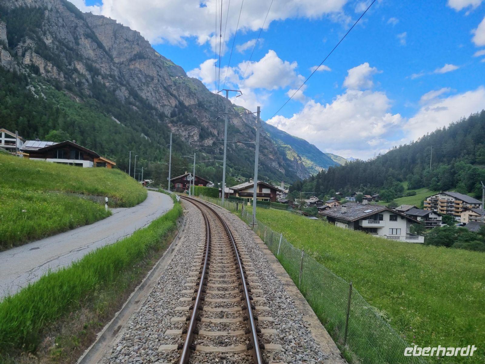 Fahrt mit dem Glacier-Express... (Mattertal)