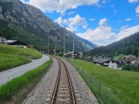 Fahrt mit dem Glacier-Express... (Mattertal)