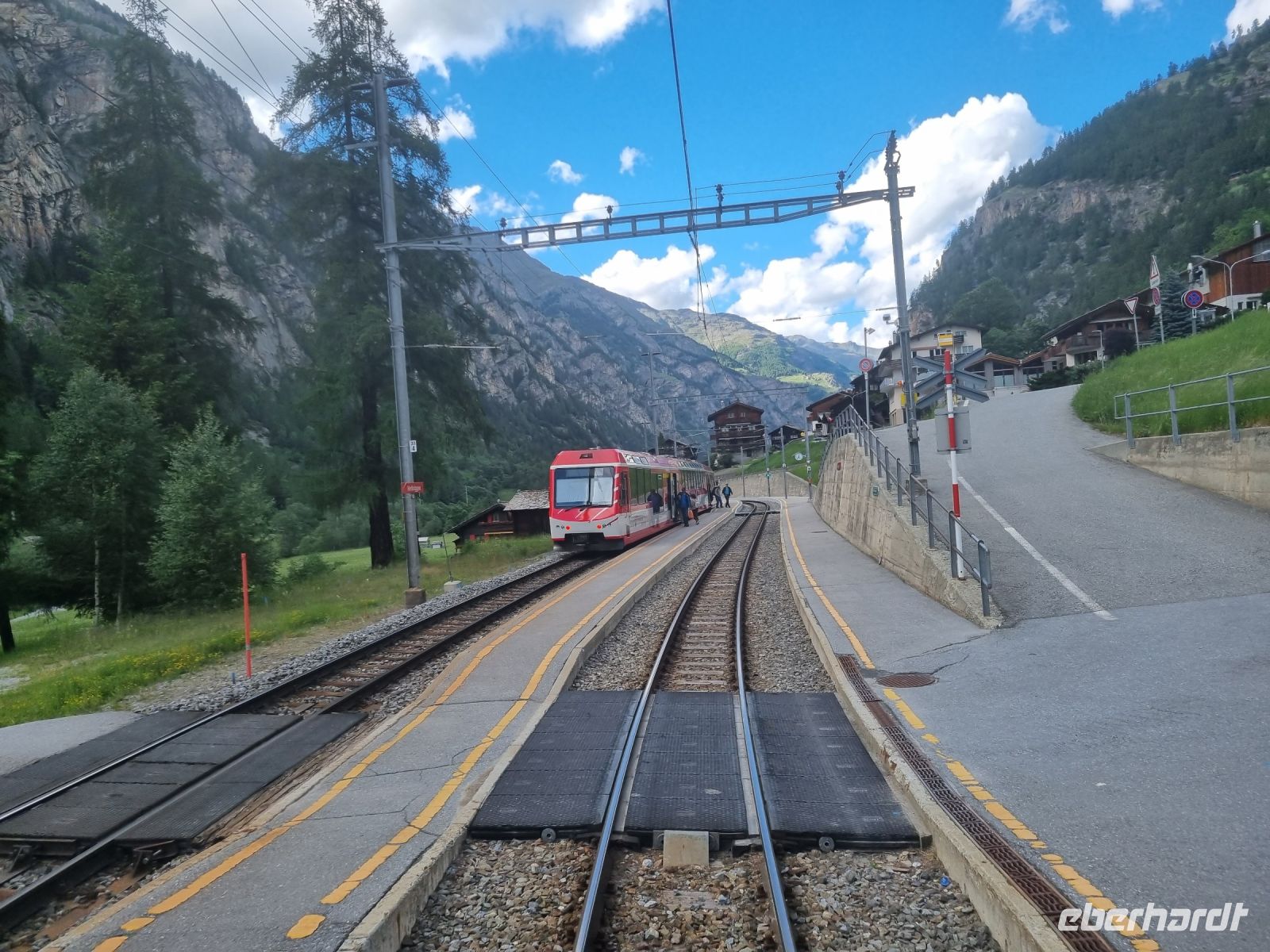 Fahrt mit dem Glacier-Express... (Mattertal)