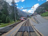 Fahrt mit dem Glacier-Express... (Mattertal)