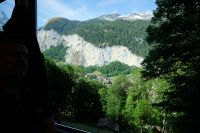 Blick nach Lauterbrunnen