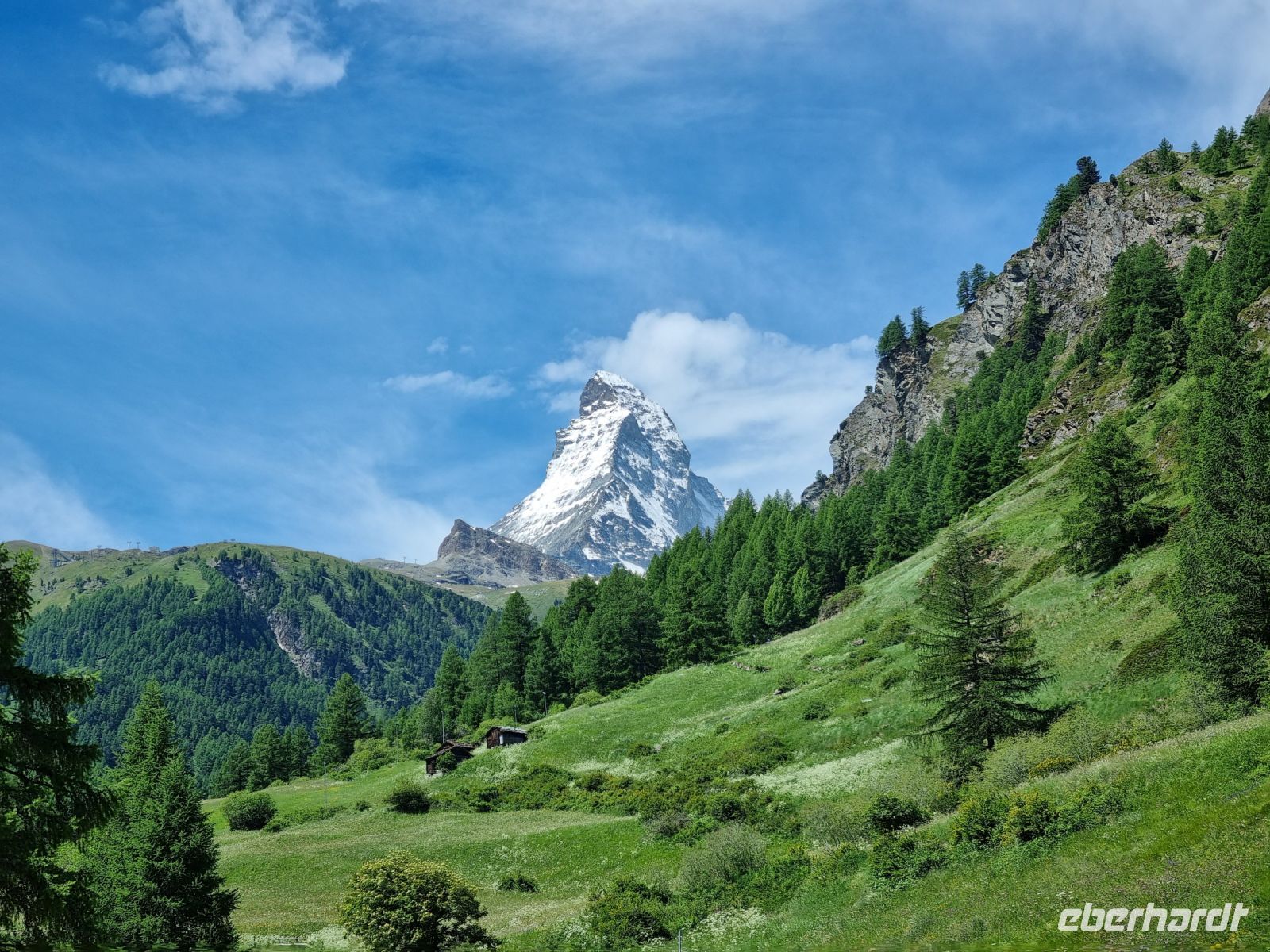Zermatt - Blick zum Matterhorn 