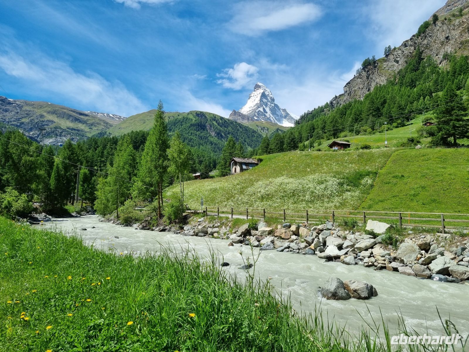 Zermatt - Blick zum Matterhorn 