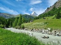 Zermatt - Blick zum Matterhorn 