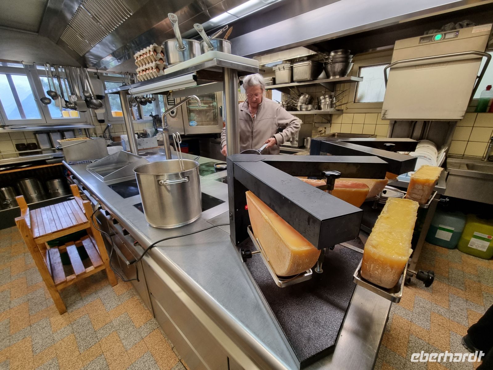 Zermatt - Raclette-Abendessen auf 