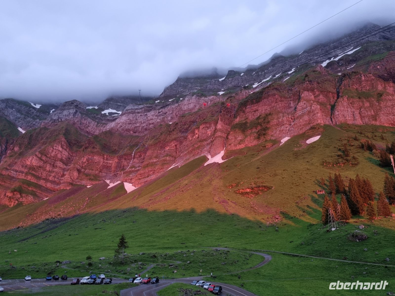 Abendstimmung auf der Schwägalp...