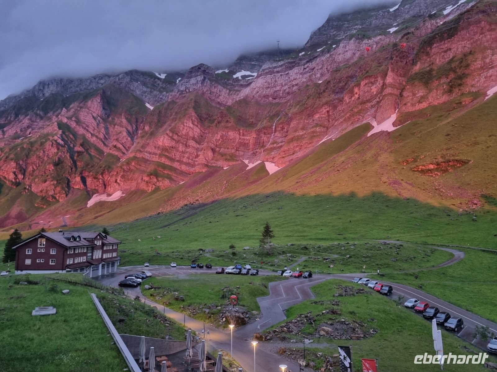 Abendstimmung auf der Schwägalp...