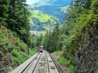 Auffahrt zum Niesen...