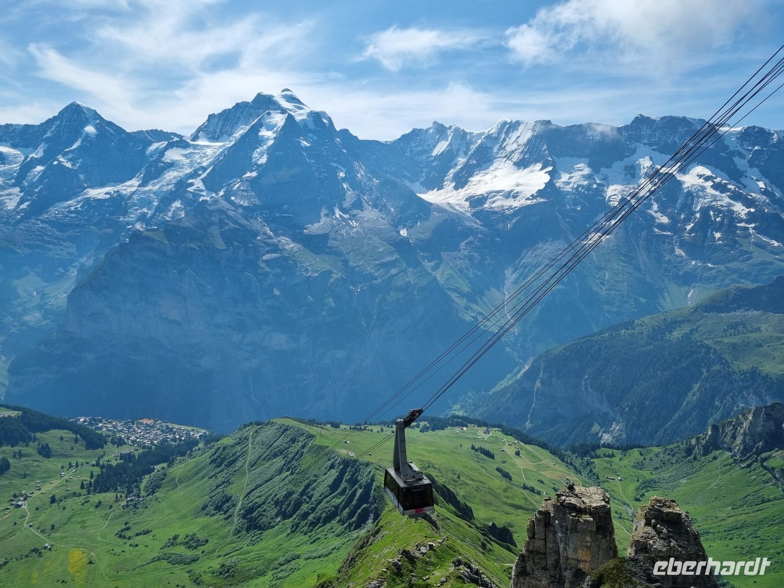 Fahrt zum Schilthorn... (Station 