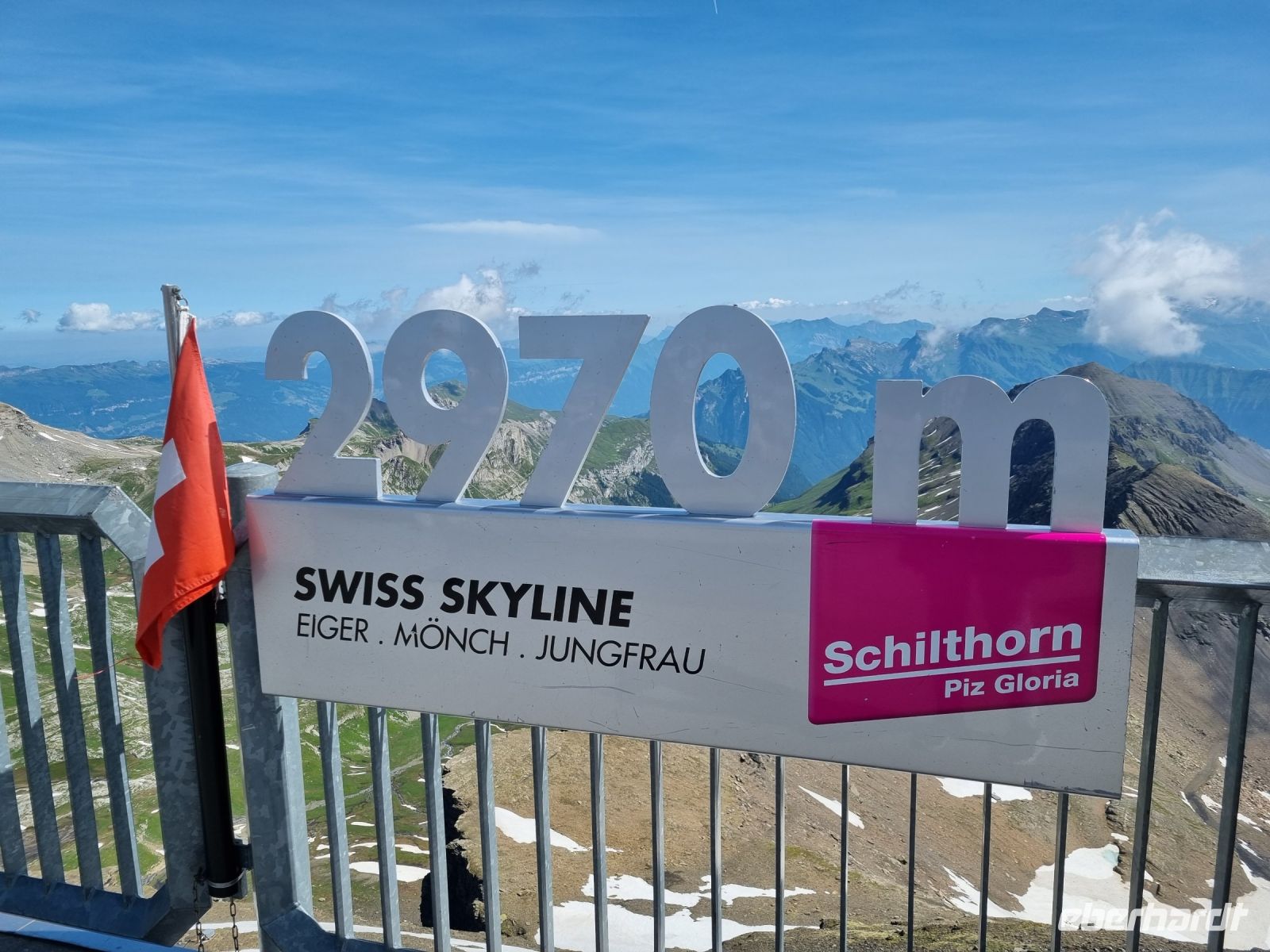 auf dem Schilthorn...