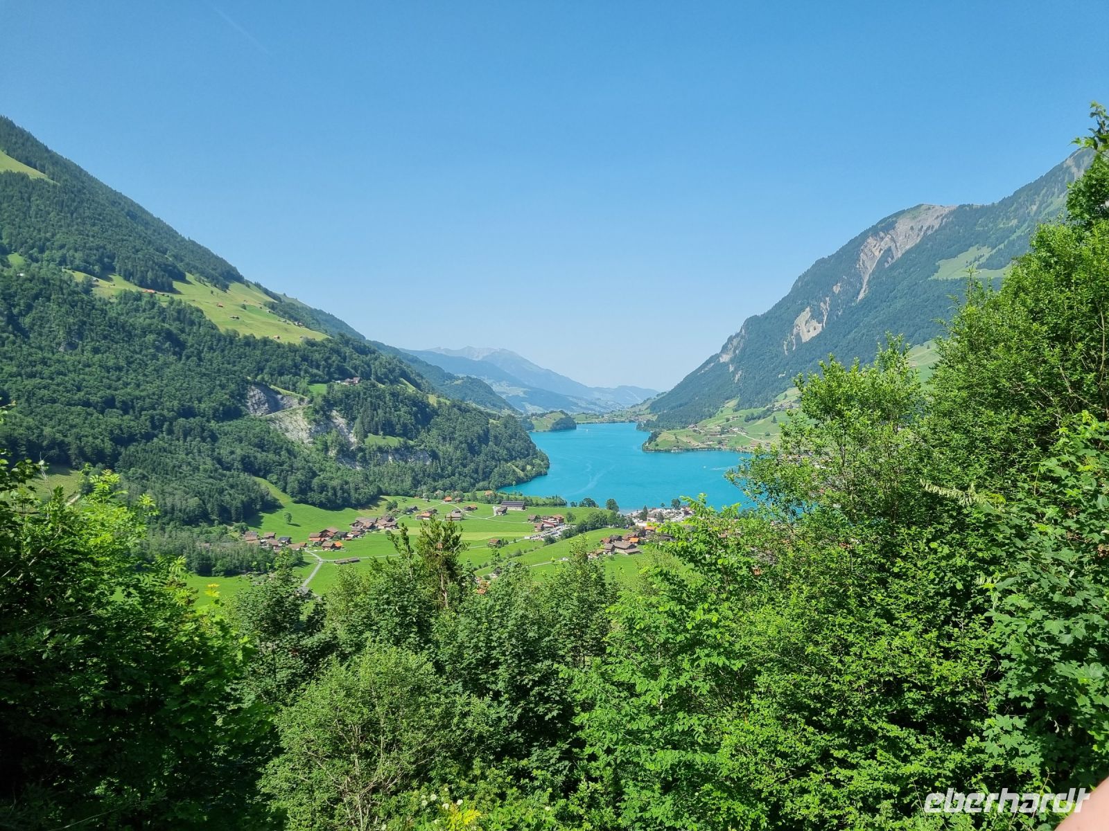Blick auf den Lungernsee