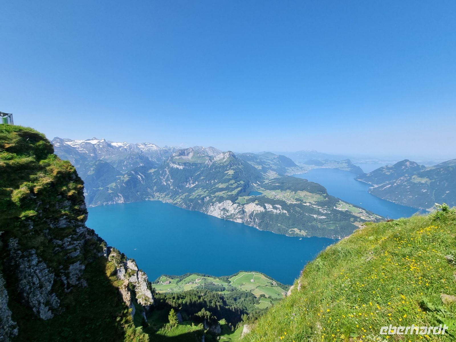 Fronalpstock - Blick zum Vierwaldstättersee 