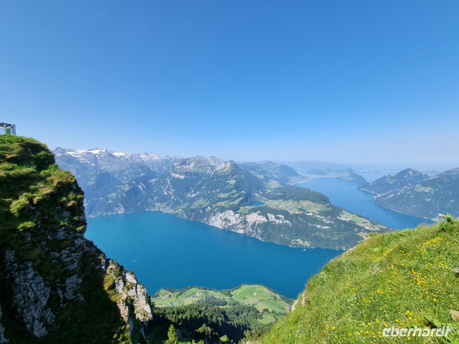 Fronalpstock - Blick zum Vierwaldstättersee 