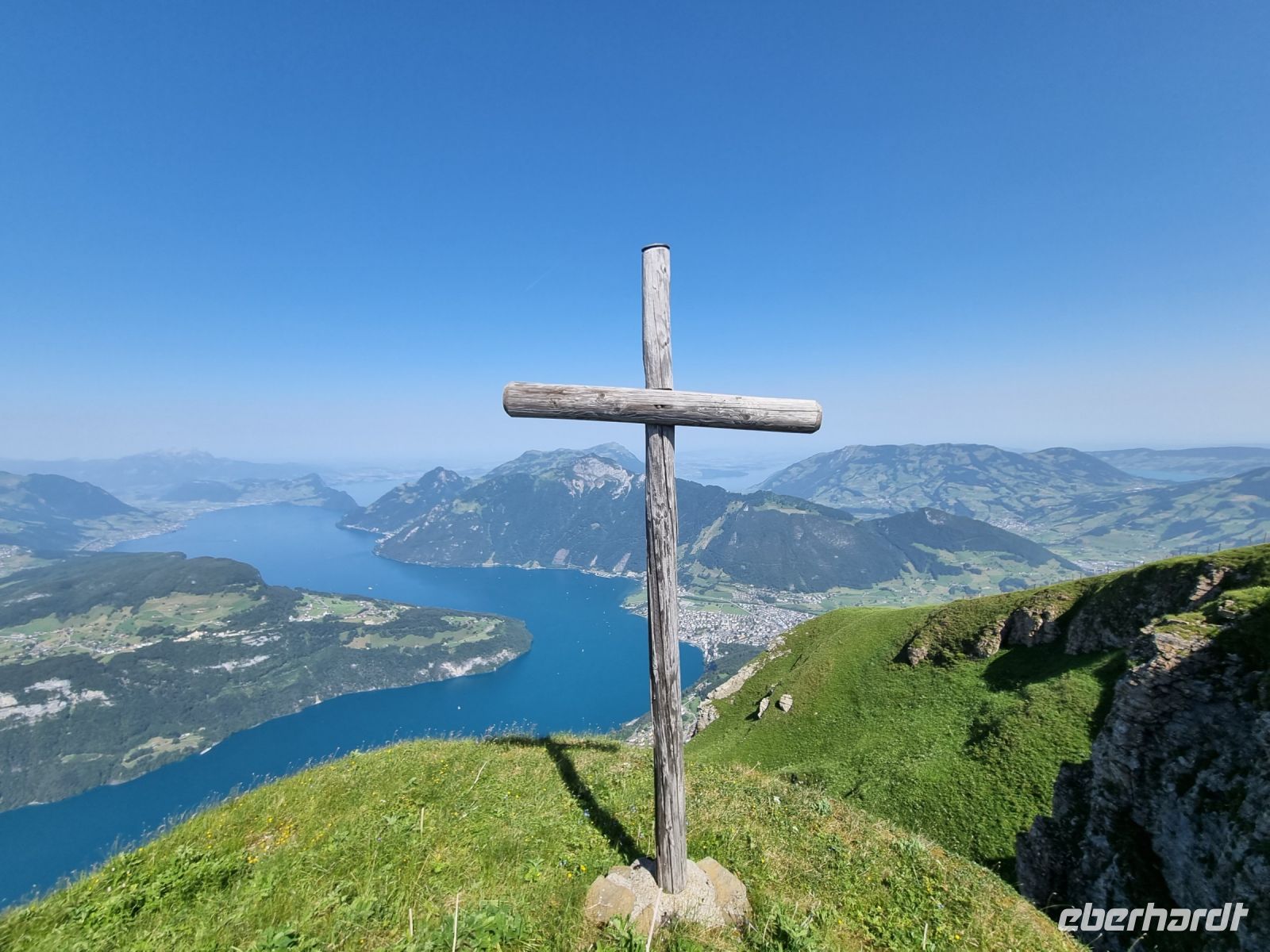 Fronalpstock - Blick zum Vierwaldstättersee 