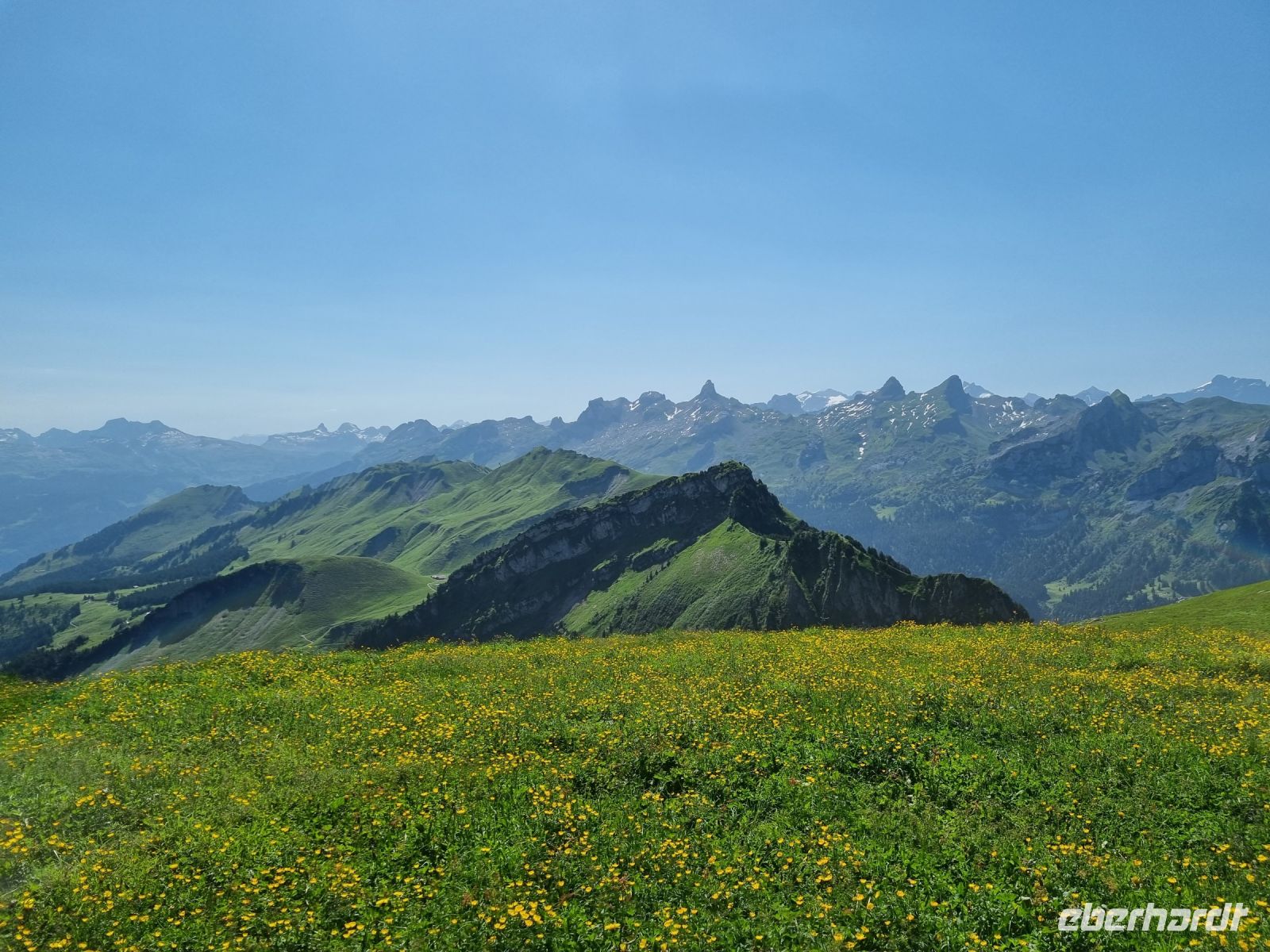 Fronalpstock - Gipfel-Panoramaweg