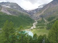 Fahrt mit dem Bernina-Express von St. Moritz nach Tirano