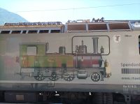 Fahrt mit dem Glacier-Express von St. Moritz nach Zermatt