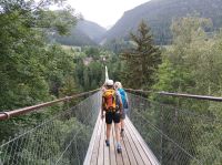 Fahrt von Zermatt nach Alpnachstad,  hier die Goms Bridge