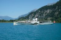 Der einzige Raddampfer