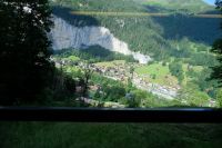 Blick auf Lauterbrunnen
