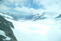 Blick zum Aletschgletscher
