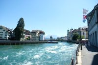 Blick zum Wasserturm