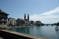 Blick zum Großmünster