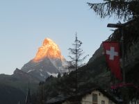 075 Zermatt - Sonnenaufgang am Matterhorn