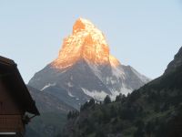 076 Zermatt - Sonnenaufgang am Matterhorn