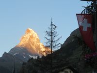 080 Zermatt - Sonnenaufgang am Matterhorn