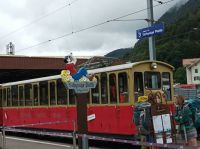 Fahrt mit dem Nostalgiezug auf die Schynige Platte