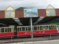 Fahrt mit dem Nostalgiezug auf die Schynige Platte