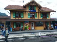 Fahrt mit dem Nostalgiezug auf die Schynige Platte