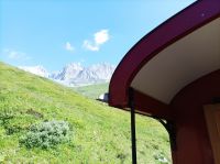 Fahrt mit der Furka-Dampfbahn von Realp nach Oberwald