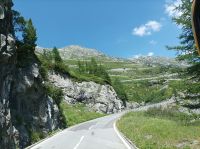 Grimsel Pass Straße