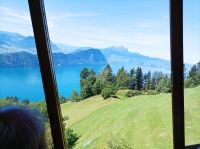 Mit der Dampfbahn von Vitznau zur Rigi