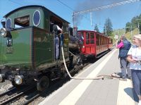 Mit der Dampfbahn von Vitznau zur Rigi