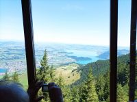 Mit der Dampfbahn von Vitznau zur Rigi