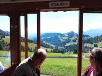 Mit der Dampfbahn von Vitznau zur Rigi