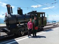 Viele Grüße von unserem Zugbegleiter und Gisela Gerlach