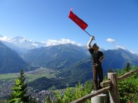 Interlaken Schweiz Harder Kulm 
