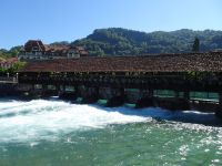 Thun Schweiz Schleuse 