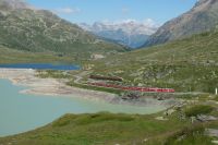Der Bernina vom Bernina-Pass