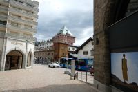 Blick zum Grand Hotel