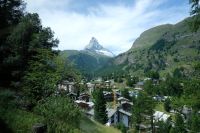 Blick auf Zermatt