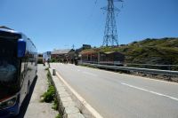 Blick zum Murmeltiergehege