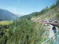 Fahrt mit dem Glacier-Express
